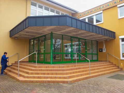 Blechverkleidung Vordach