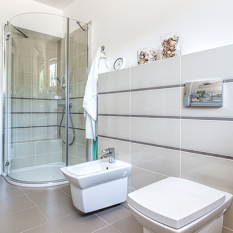 Planung und installation von Badezimmer und Toilette für Privathaushalte